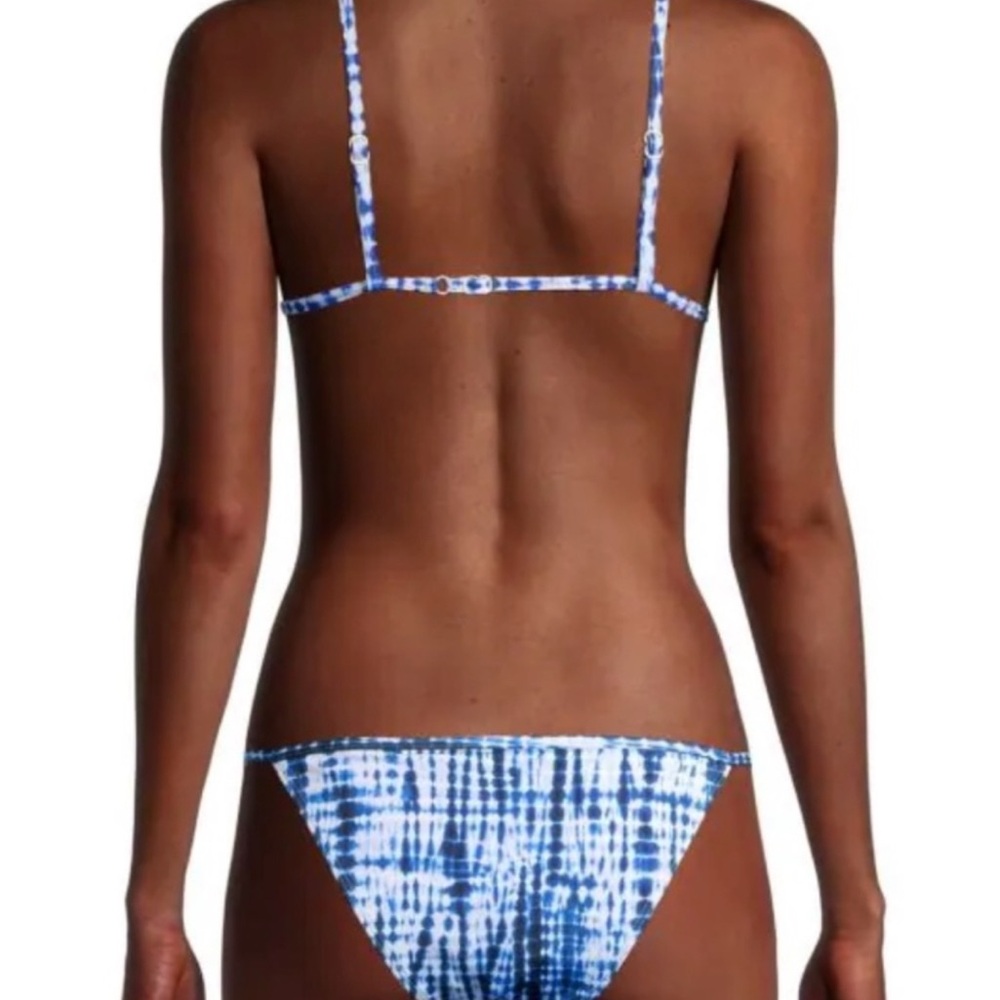 NWT Solid & Striped Lulu Bikini Shibori Print S - Picture 2 of 5
